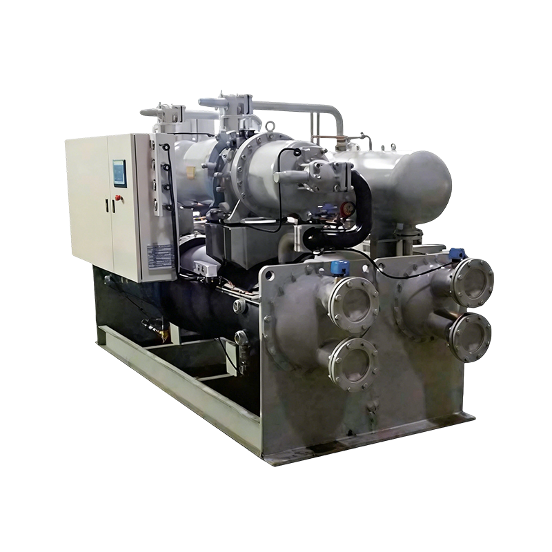 Watergekoelde, met schroef overstroomde koelmachine